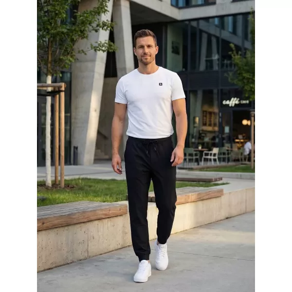  Férfi nadrág ALTISPORT ATS JOGGER CLASSIC - FIT FEKETE 