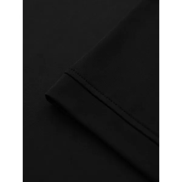  Mens t -phirt gallérral OMBRE OM-POSS-0150 FEKETE 