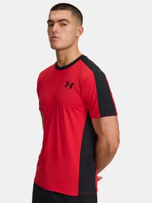 Férfi póló UNDER ARMOUR UA HG WORDMARK SS 6007758-600 PIROS