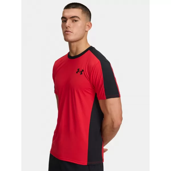  Férfi póló UNDER ARMOUR UA HG WORDMARK SS 6007758-600 PIROS 