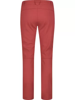 Női softshell nadrág NORDBLANC SWEEP NBFPL8278 PIROS/ZÖLD