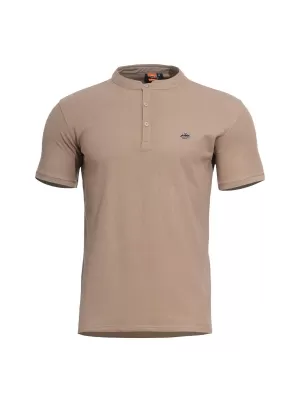 póló PENTAGON LEVANTES HENLEY T-SHIRT K09025 CSERBARNA