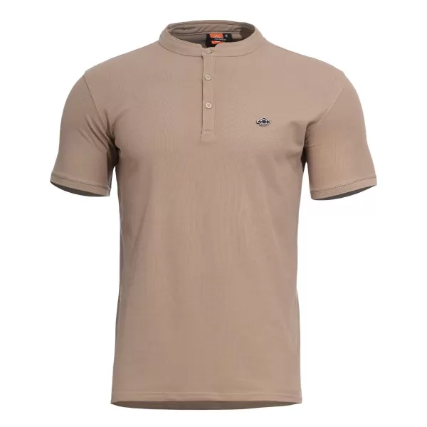  póló PENTAGON LEVANTES HENLEY T-SHIRT K09025 CSERBARNA 