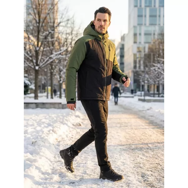  Férfi téli kabát ALTISPORT GALLUS KHAKI 