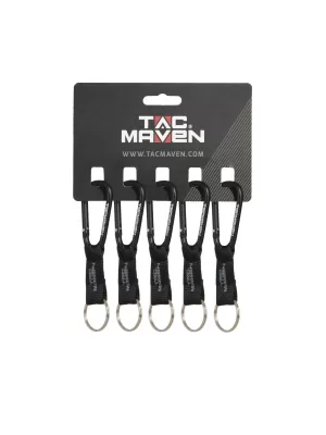Karabély PENTAGON CARABINER 6ΜΜ D25027 FEKETE