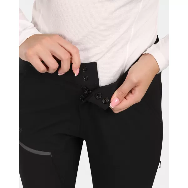  Női softshell nadrág KILPI VILLAIN-W ZL0411KI FEKETE 