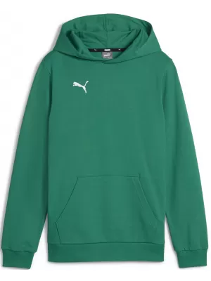 Baba pulóver PUMA TEAMGOAL CASUALS HOODY JR 658619_05 SPORT GREEN/ SPORT ZÖLD/PUMA FEHÉR