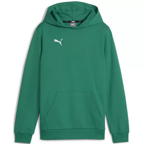  Baba pulóver PUMA TEAMGOAL CASUALS HOODY JR 658619_05 SPORT GREEN/ SPORT ZÖLD/PUMA FEHÉR 