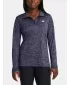 Női póló UNDER ARMOUR TECH 1/2 ZIP- TWIST 1384225-410 KÉK