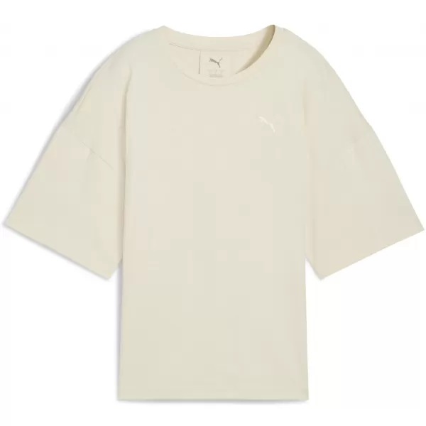  Női póló PUMA HER OVERSIZED TEE 68814887 ALPESI HÓ 