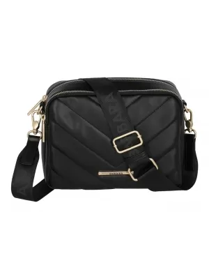 Kézitáska TRAVELITE BARBARA COZY CROSSBODY BAG FEKETE