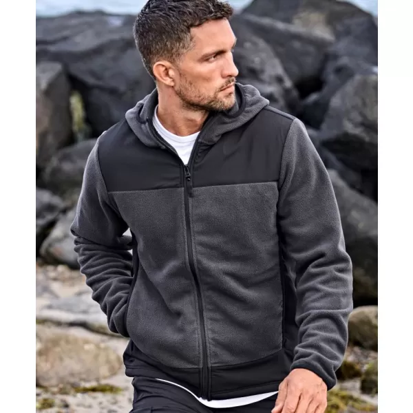  Férfi dzseki TEE JAYS | TJ 9124 ASZFALT/FEKETE 