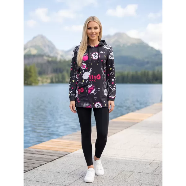  Női pulóver ALTISPORT GITA FEKETE 
