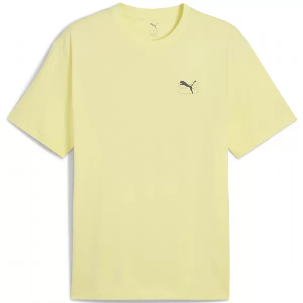  Ing PUMA GRAPHIC GRID TEE 68803935 ARANYHOLD 