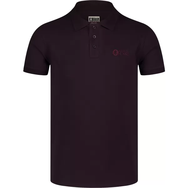  Mens t -phirt gallérral NORDBLANC ETERNITY NBSMT8166 BARNA 