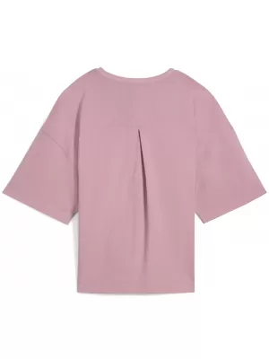 Női póló PUMA HER OVERSIZED TEE 68814865 KIEGYENSÚLYOZOTT RÓZSASZÍN