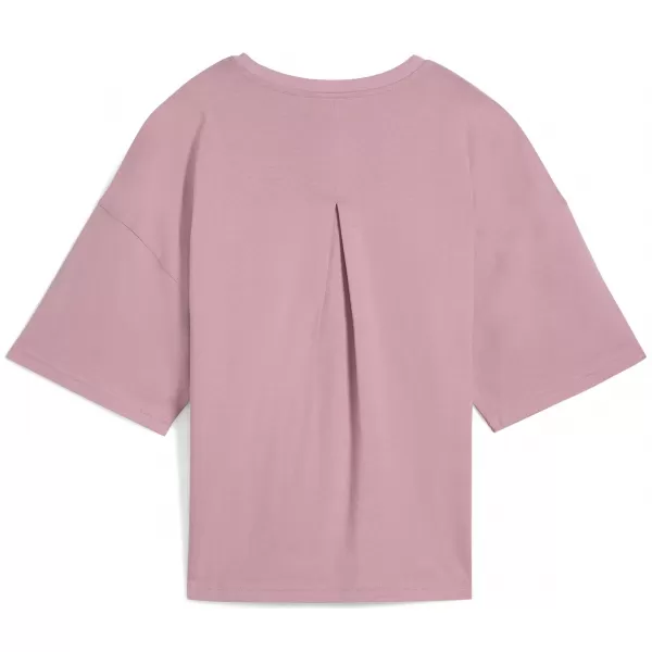  Női póló PUMA HER OVERSIZED TEE 68814865 KIEGYENSÚLYOZOTT RÓZSASZÍN 