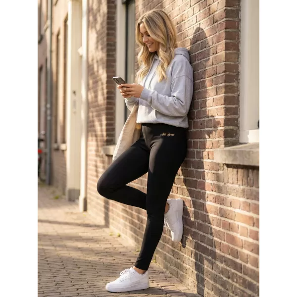  Női leggings ALTISPORT KUBEA FEKETE 