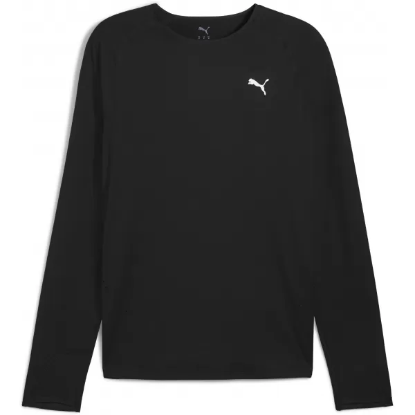  Ing PUMA M RUN CLOUDPUN LONG SLEEVE 52662801 PUMA FEKETE 