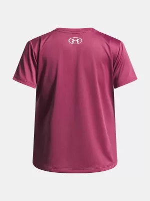 Lányos póló UNDER ARMOUR UA TECH SSC 6005138-659 PIROS