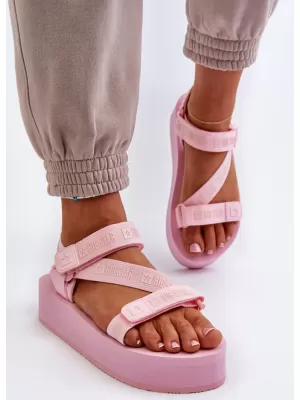 Női platformszandál BIG STAR NN274A041 PINK Big Star Shoes