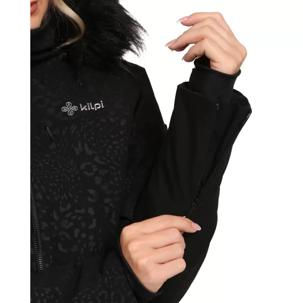  Női sídzseki KILPI LENA-W ZL0106KI FEKETE 