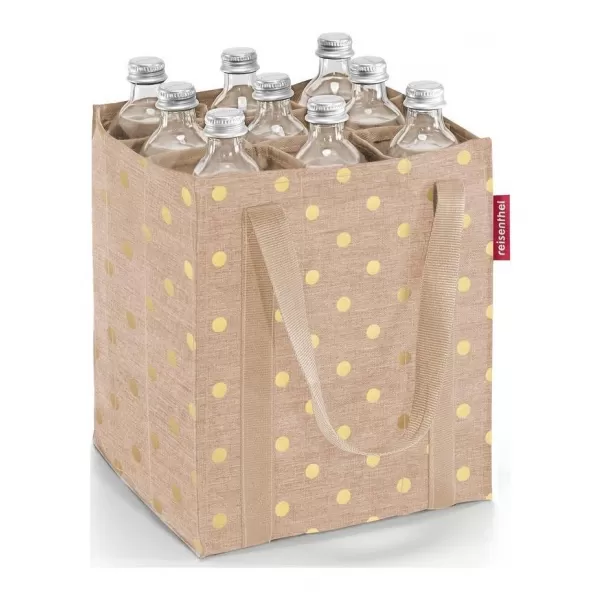  Táska REISENTHEL BOTTLEBAG FÉMES PÖTTYÖK KÁVÉ 
