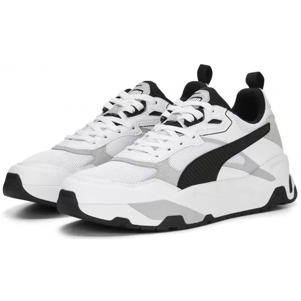  Férfi cipő PUMA TRINITY 38928901 FEHÉR/FEKETE/VILÁGOSSZÜRKE 