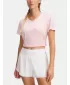 Női póló UNDER ARMOUR TECH SSV- TWIST 1384227-647 RÓZSASZÍN