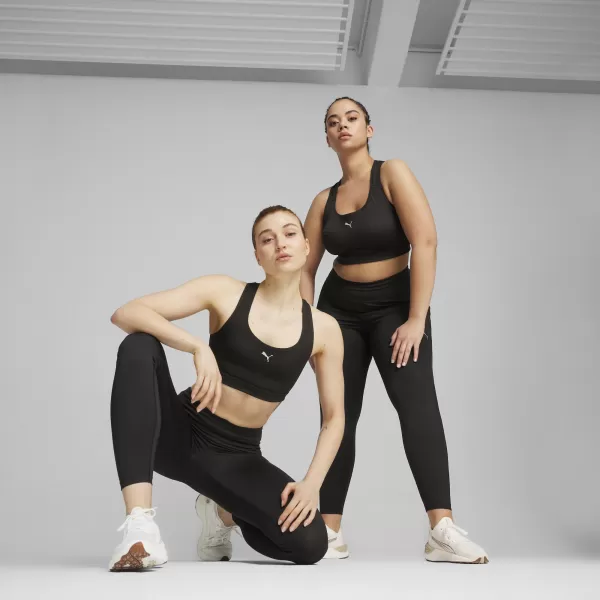  Hölgy melltartó PUMA 4KEEPS RUN BRA - MID 52495301 PUMA FEKETE 