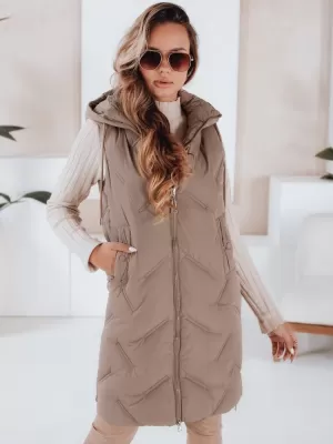 Női kabát DSTREET TY5098 KARAMELLA