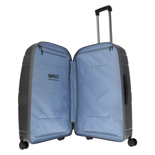  Bőrönd IMPACKT IP1 L IRON GREY VASSZÜRKE 