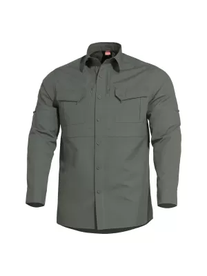 Férfi ing PENTAGON PLATO SHIRT K02019 TEREPSZÍNŰ ZÖLD