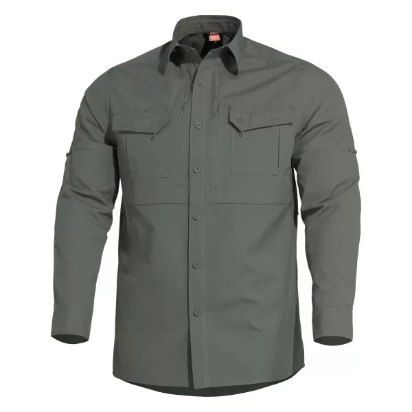  Férfi ing PENTAGON PLATO SHIRT K02019 TEREPSZÍNŰ ZÖLD 