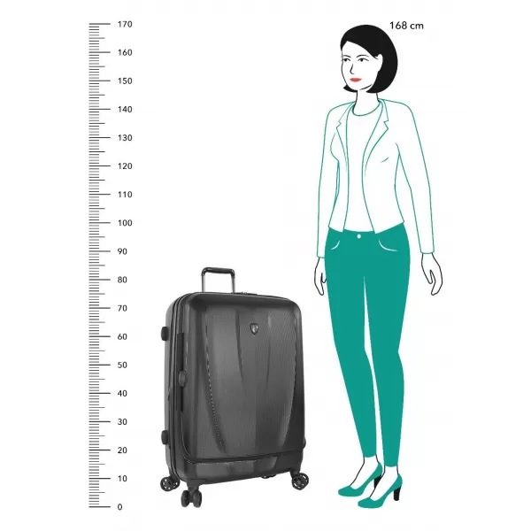  Bőrönd HEYS VANTAGE SMART LUGGAGE L FEKETE 