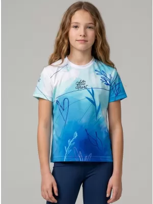 Gyermekfunkciós T -piró prémium ALTISPORT VOJ/ALK083TR01 FEHÉR -BLUE