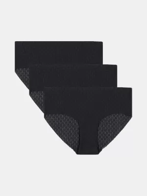 Női bugyi UNDER ARMOUR UA PURE STRETCH MESH (3KS) 1390413-001 FEKETE