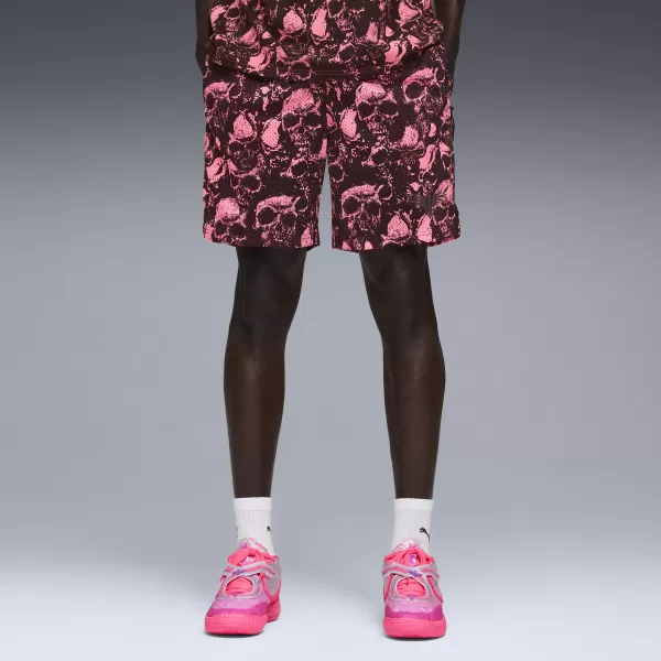  Rövidnadrág PUMA MELO WORLD TOUR AOP 7" SHORT 63242901 NAPSÜTÉS/AOP 