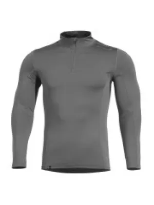 póló PENTAGON PINDOS 1/2 ZIP SHIRT K11013 FARKAS/SZÜRKE