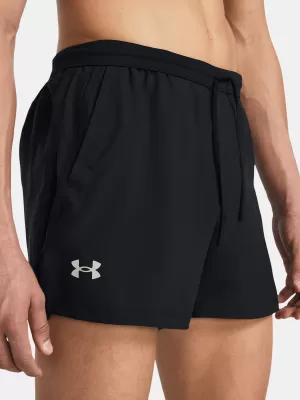 Férfi rövidnadrág UNDER ARMOUR UA LAUNCH 5'' SHORTS 1382617-001 FEKETE