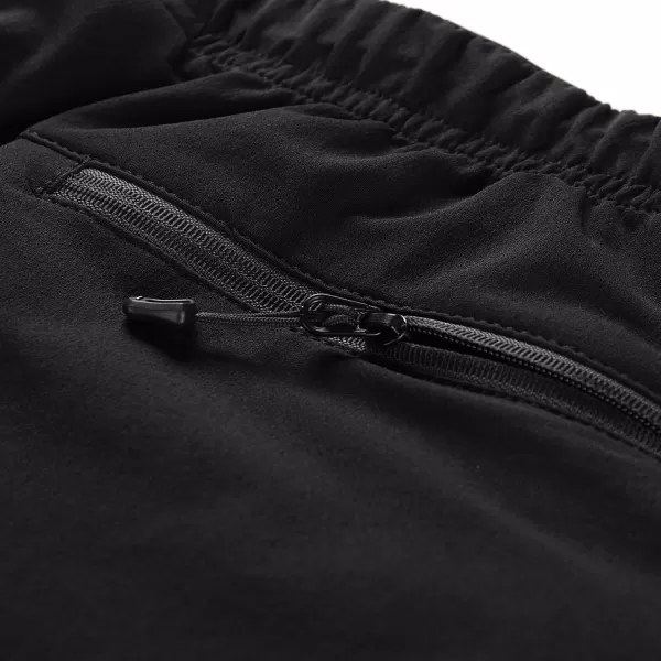  Férfi softshell nadrág ALPINE PRO HURF 2 FEKETE 