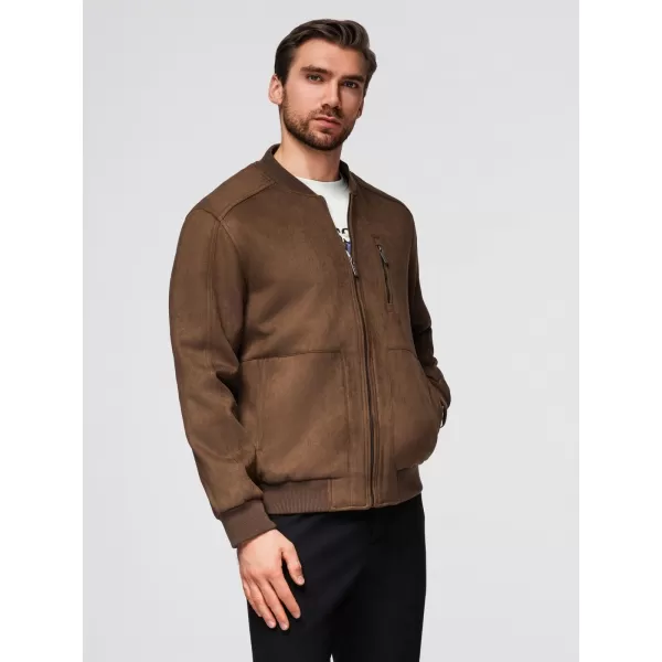  Kabát OMBRE OM-JAFL-0109 BARNA 