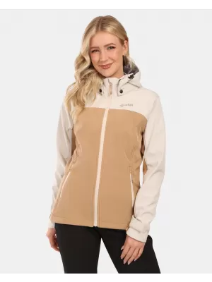Női softshell kabát KILPI RAVIA-W ZL0125KI BÉZS