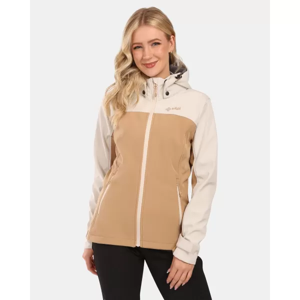  Női softshell kabát KILPI RAVIA-W ZL0125KI BÉZS 