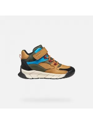 Fiú bokacsizma GEOX FLEXYPER PRO J56NBA0ME22C2GA3 VILÁGOSBARNA