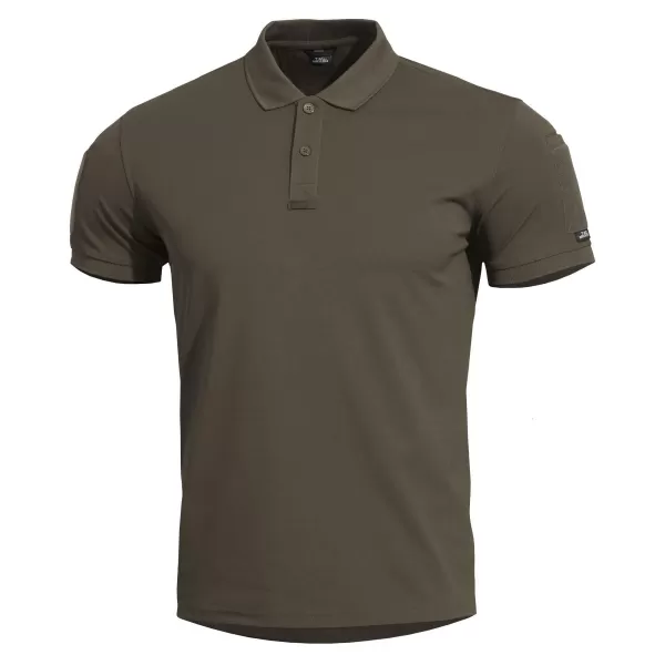  Férfi póló gallérral PENTAGON PATROL POLO SHIRT D09101 06E D09101 BARNA SZÜRKE 