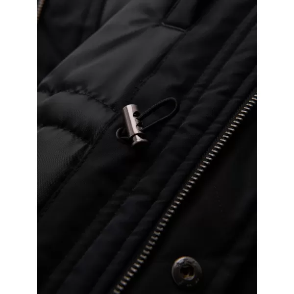  Kabát OMBRE OM-JAFL-0109 FEKETE 