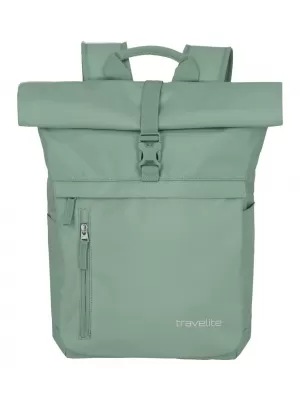 Hátizsák TRAVELITE BASICS ROLL-UP BACKPACK VILÁGOSZÖLD