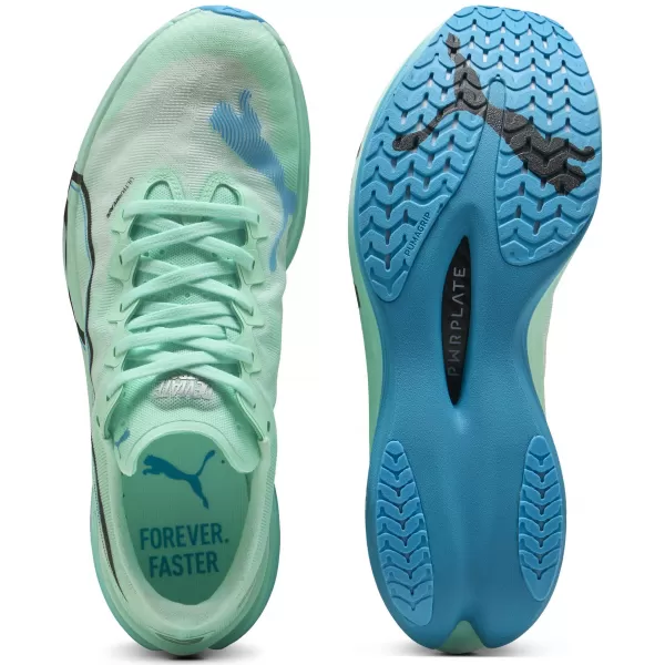  Férfi cipő PUMA DEVIATE NITRO ELITE 3 30980907 MENTA OLVADÉK/SEBESSÉG KÉK 