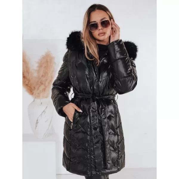  Női kabát DSTREET TY4924 FEKETE 